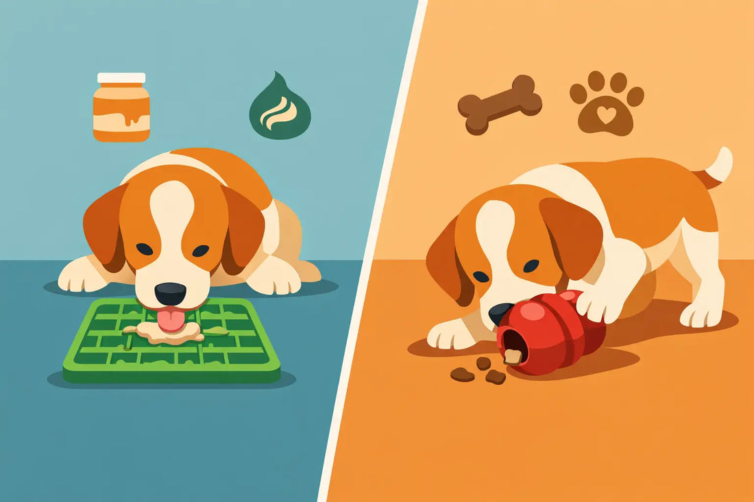 Lick Mat vs Kong for Your Dog’s Daily Routine