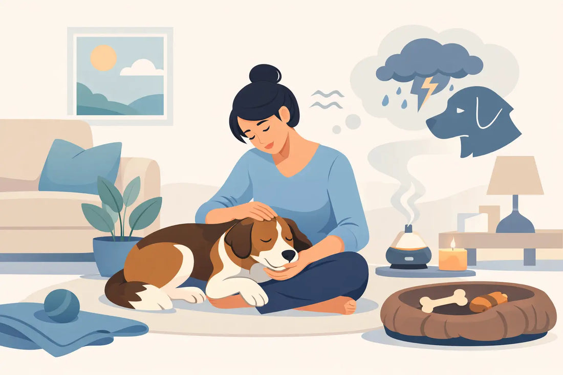 How to Calm an Anxious Dog at Home