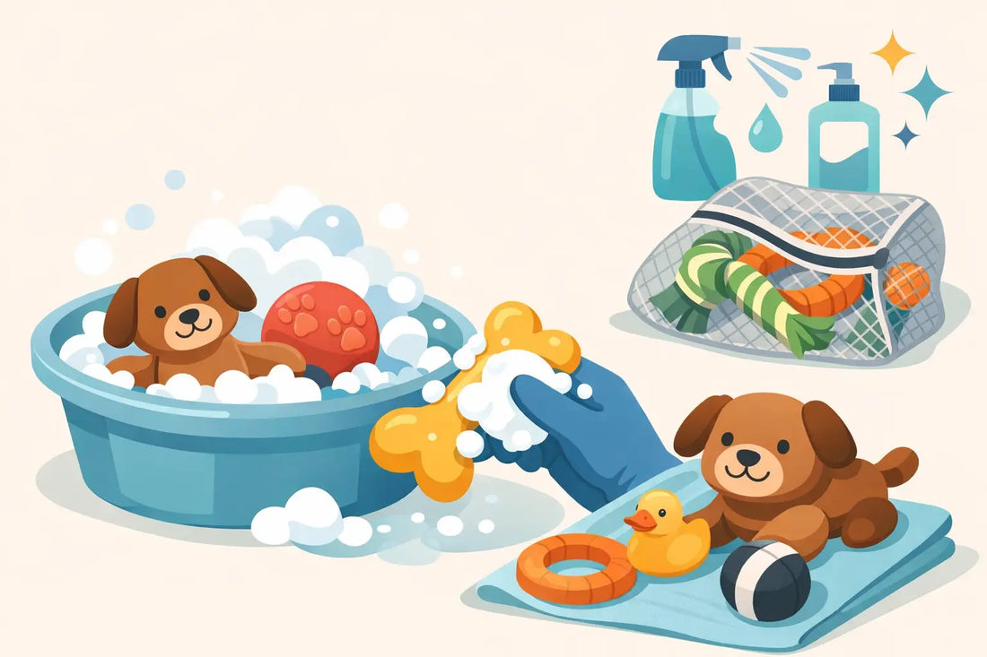 How to Clean Dog Toys Without Ruining Them