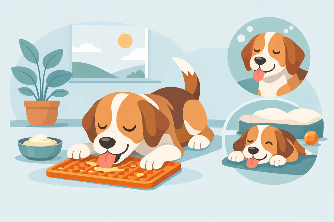 How to Use a Lick Mat for Calm, Happy Dogs