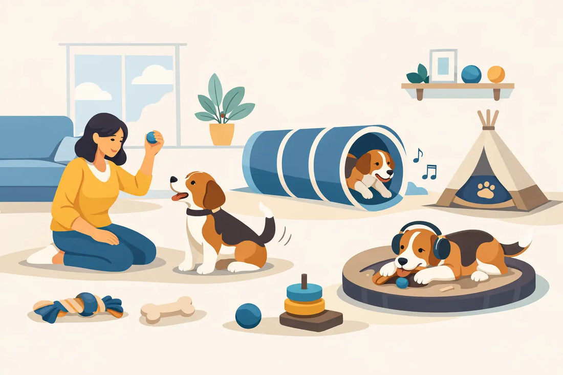 How to Keep Dogs Entertained at Home