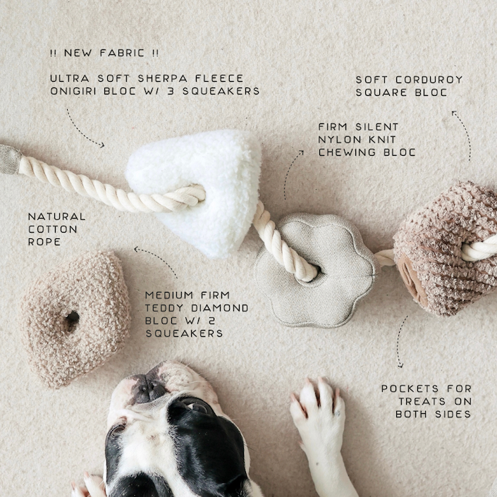 Lambwolf Collective - BLOCS Enrichment Toy Nude