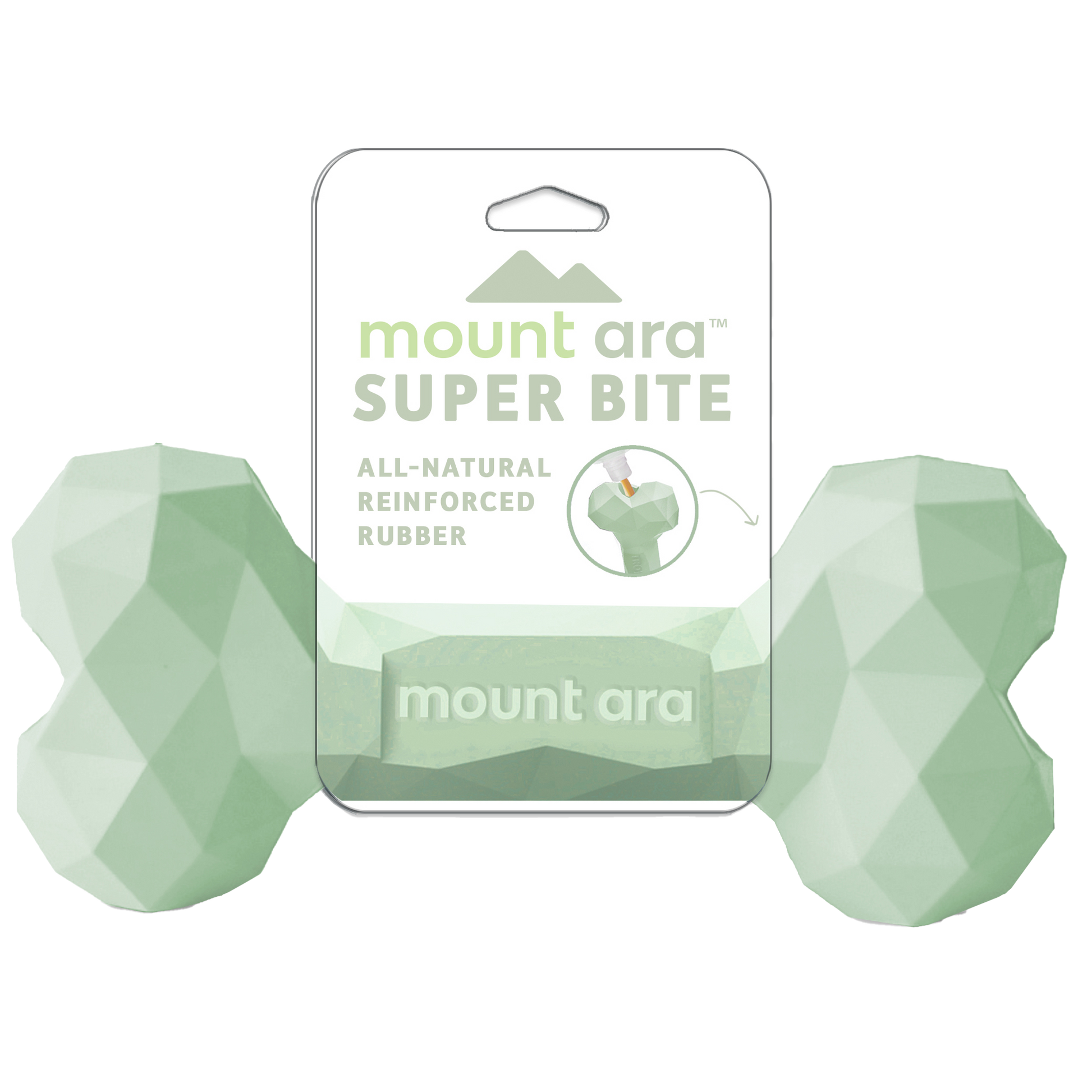 Mount Ara Superbite Chew Toy - Green